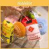 Capybara Plush Mahjong Figure Keychain With Cartoon Dice Decor For Collectors