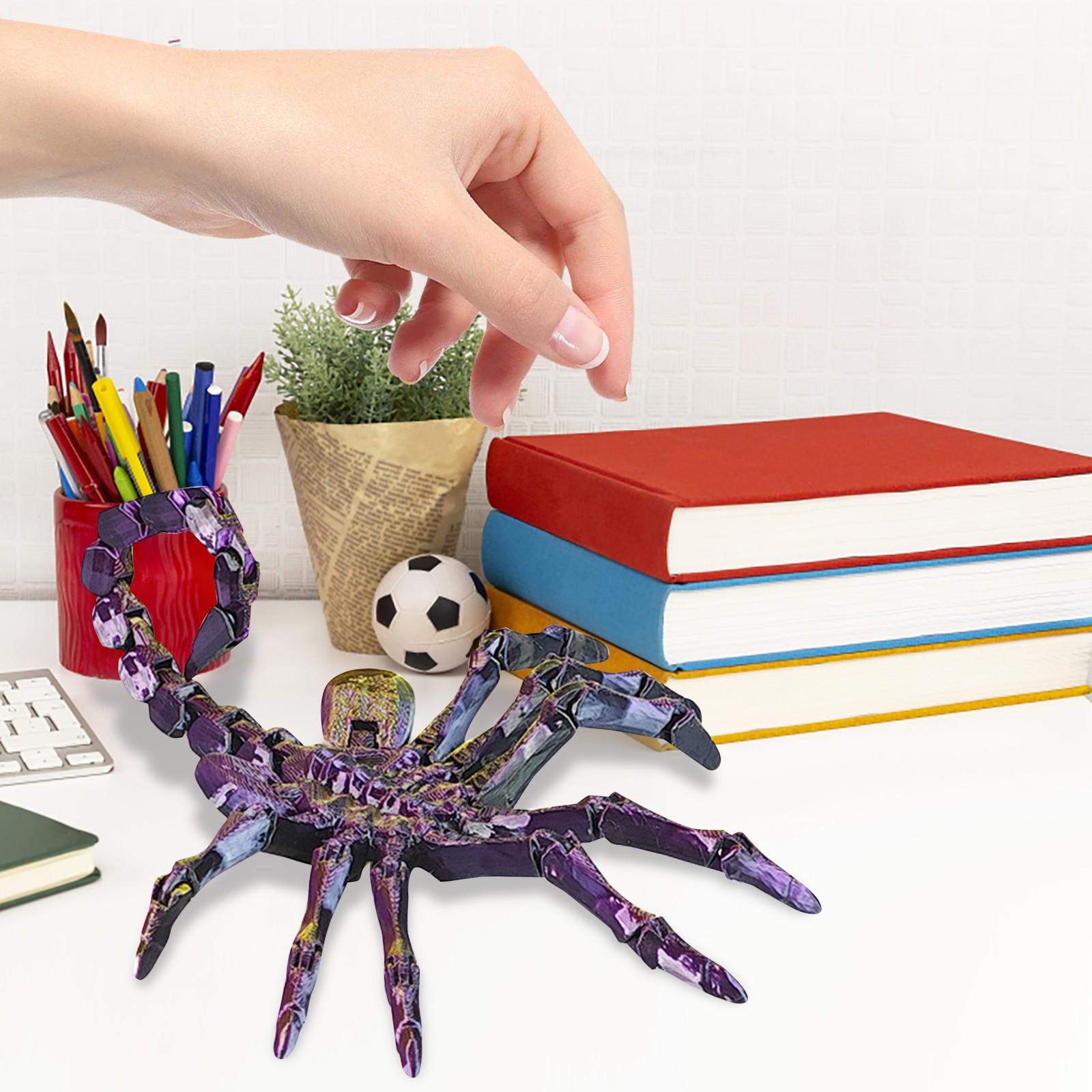 

Flexible Scorpion Building Kit for Kids and Adults 3D Puzzle Toy with Movable Joints, Durable Material