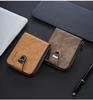 Men's Retro Multifunctional Short Wallet with Buckle and Zipper Coin Purse