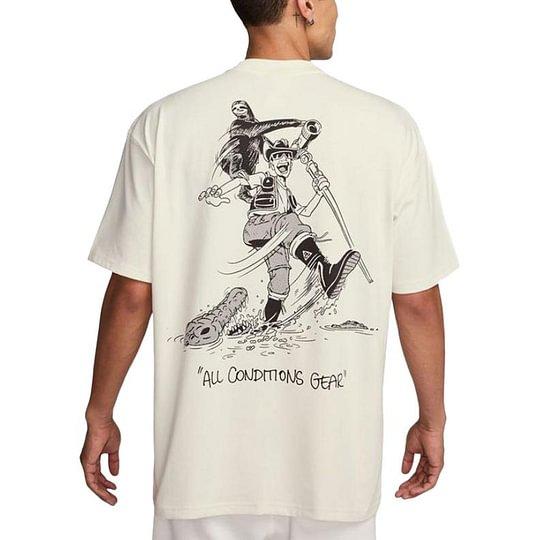 Nike ACG DRI FIT SS25 T Shirt Men's Ecru HJ0801-030