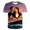 Titanic Movie 3D Printed T-Shirts Men Women Casual Fashion Streetwear Oversized Short Sleeve T Shirt Male Tees Tops Man Clothing