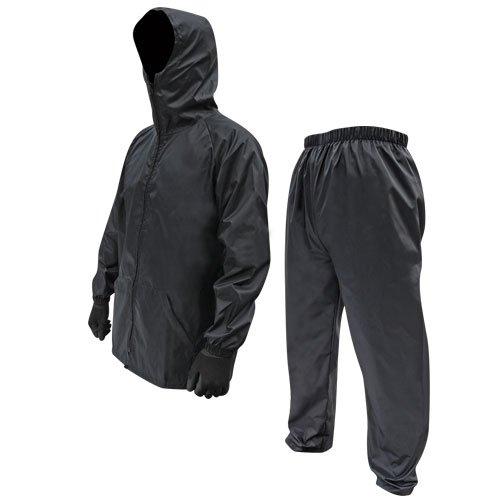 

Комплект куртки с застежкой спереди, черный, LL, W-320