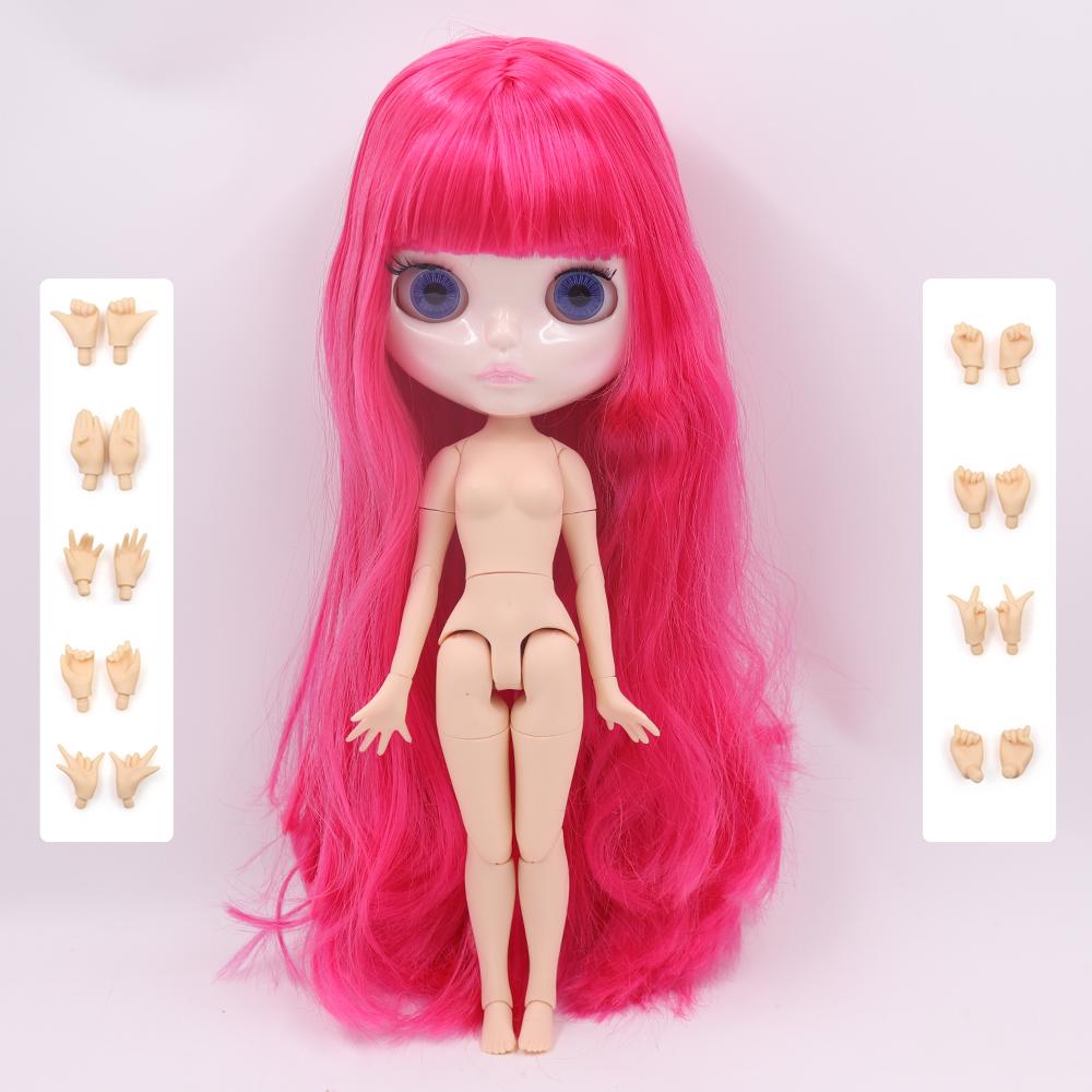 Bambola Blyth ICY DBS Corpo Articolato 1/6 30CM Giocattoli BJD Viso Naturale Lucido con Mani Extra AB Bambole Moda DIY regalo ragazza
