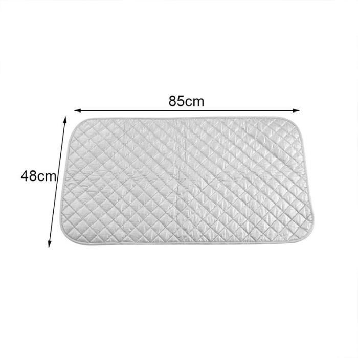 SHOP-STORY - Tapis Nappe de Repassage Portable et Antidérapant 85 x 48 cm