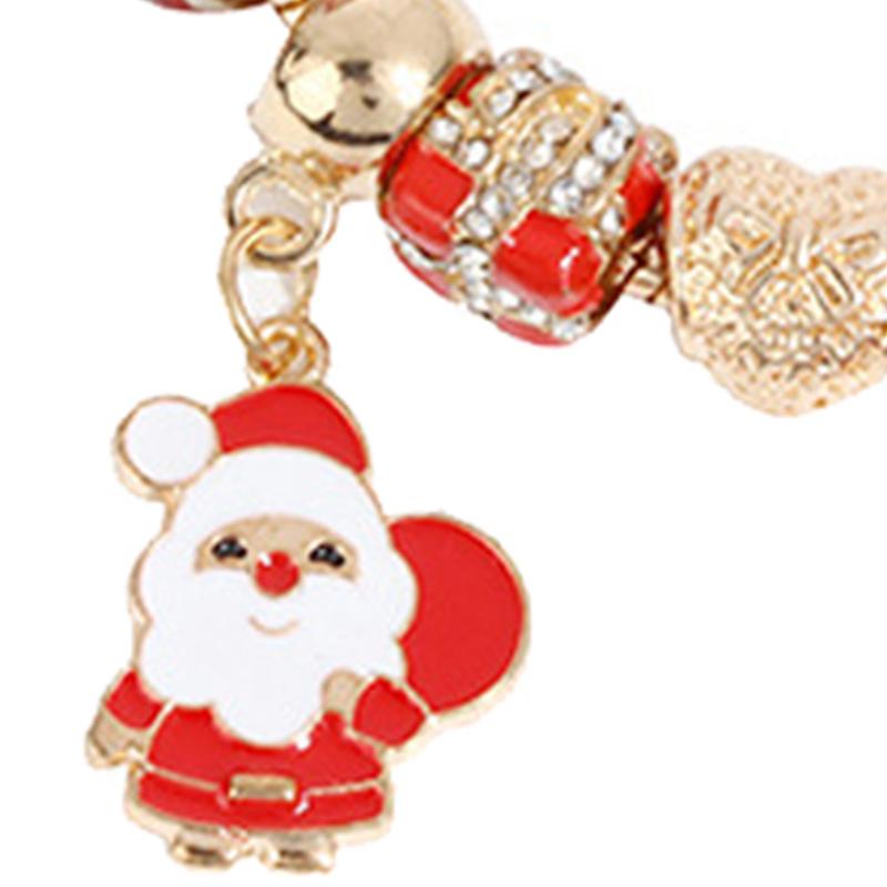 Christmas Style Creative Bracelet Alloy Elegant DIY Fashionable Bracelets for Women Girl Type1