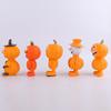 Statuetta Uomo Zucca Decorazione Zucca di Halloween Resina Scultura Zucca Spettrale per Decorazione da Tavolo da Interno Esterno Mensola
