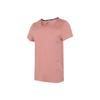 Dri-Fit Reflective Logo Print Quick-Dry Breathable Short Sleeve Sport T-Shirt Women Tops Pink DA1247-685