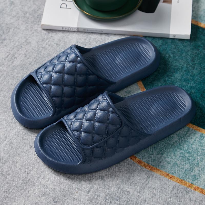 Candy color slippers outer wear women's indoor home couple non-slip men's sandals new