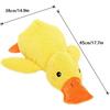 Dog Calming Duck, The Dog Duck,Calming Duck Toy, 2025 Durable The Dog Calming Duck Toy, Yellow Stuffed Calming Duck Chew Toys for Dogs Indoor Puppy