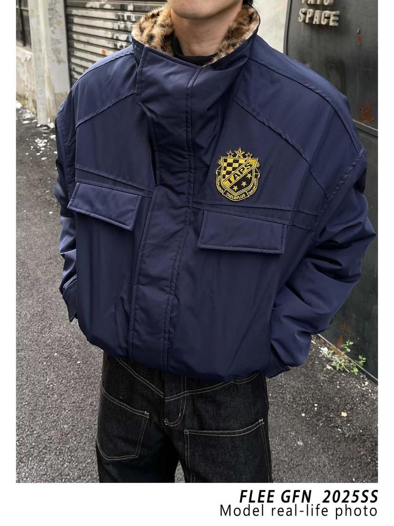 2025 Heavyweight Retro Winter Men's Barn Style Cotton Jacket