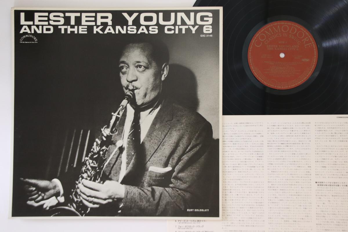 

LP Record LESTER YOUNG - Lester Young And The Kansas City 6 GXC3145 COMMODORE 1979 Japan Jazz Used