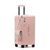 28-inch Women's Multifunctional Travel Suitcase with Charging Port and Large Capacity