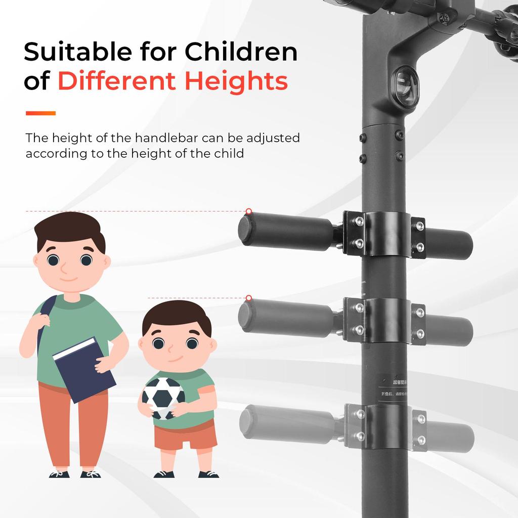 good kid handle bar without light for Ninebot ES and G30 Max scooters