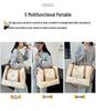 Portable Travel Bag with Large Capacity, Shoe Compartment, and Wet/Dry Separation for Swimming and Fitness