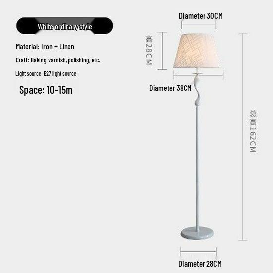 Ретро Минималистичная Прикроватная Лампа - Теплый Вертикальный Дизайн для Спален, Кабинетов и Гостиных Default