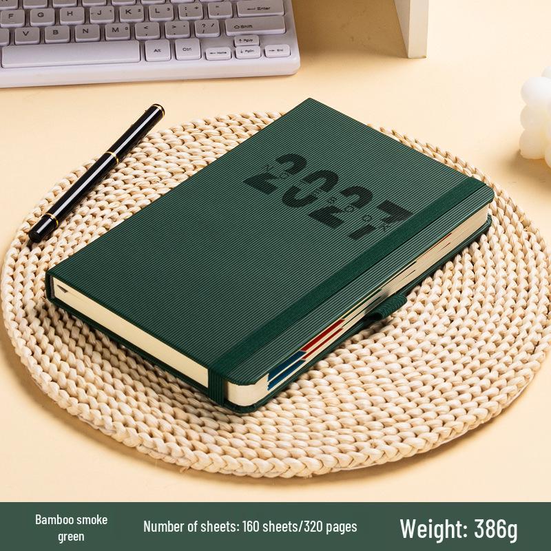 English Diary 2026: A5 Soft Cover Daily Planner & Yearly Calendar Notebook