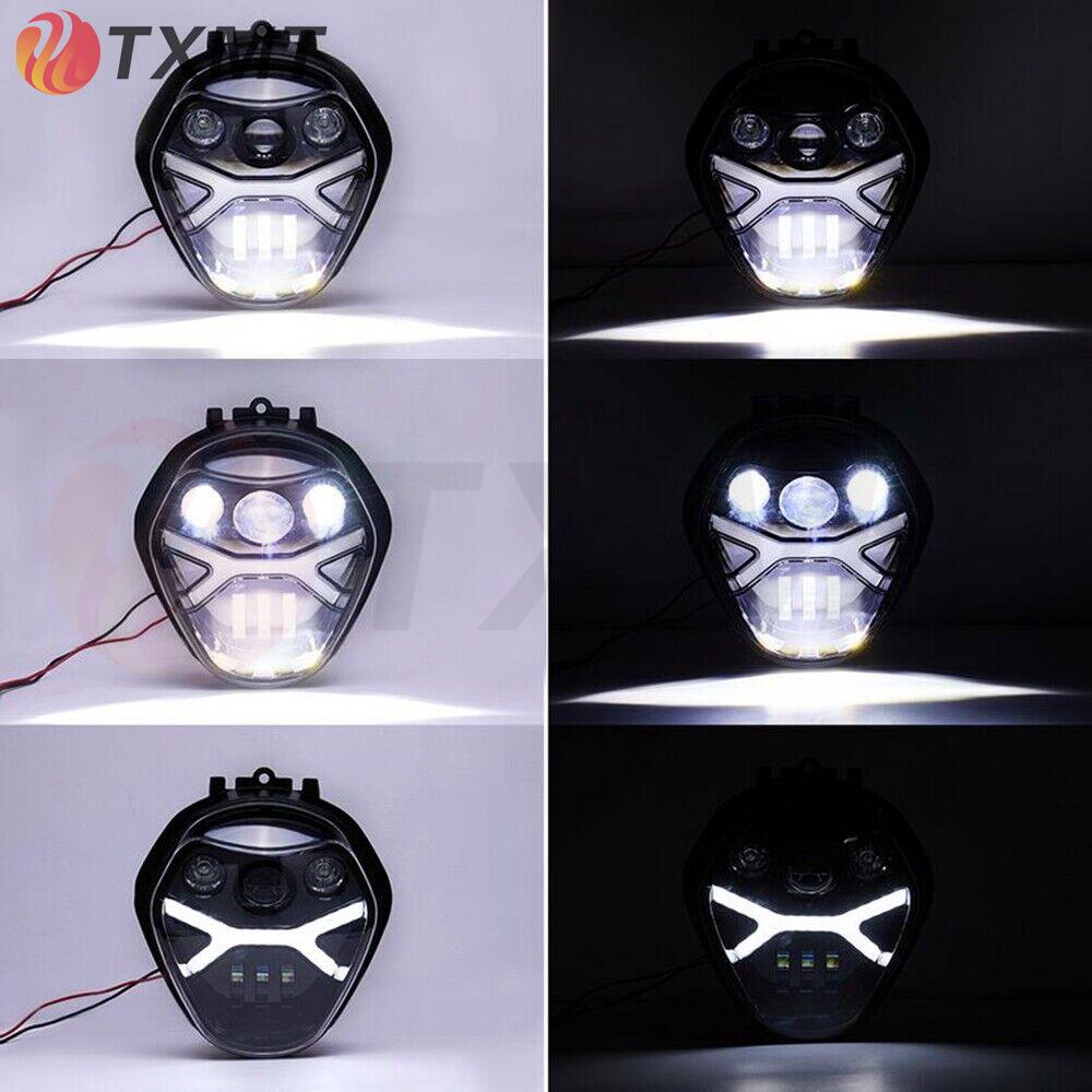 LED Headlight Assembly for BMW R1200R (2016-2019) with Daytime Running Light
