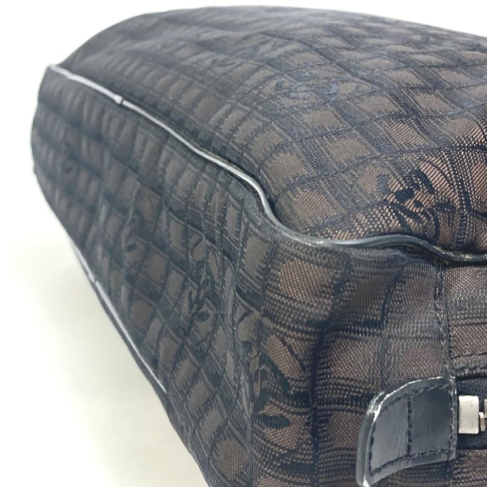CHANEL New travel line Hand Bag Shoulder Bag 2WAY bag Business bag Brown