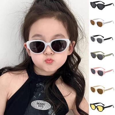 Modne Dziecięce Okulary Przeciwsłoneczne Kocie Oko Markowy Projektant Retro Chłopcy Dziewczynki Okulary Śliczne Dziecięce Okulary Przeciwsłoneczne Dzieci Uv400