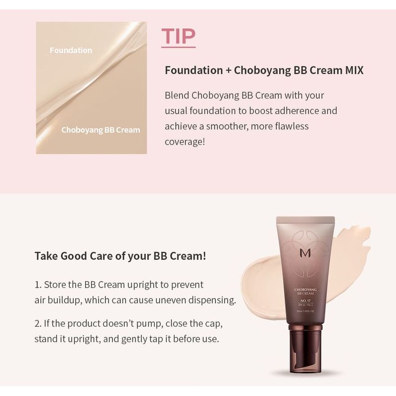 MISSHA - M Choboyang BB Cream - 4 Colors