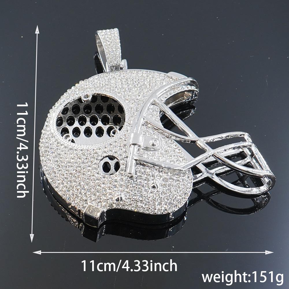 Minnesota Vikings Football Helmet Alloy Pendant Necklace