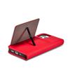Hurtel Magnetic Wallet Case iPhone 12 Pro Max Red