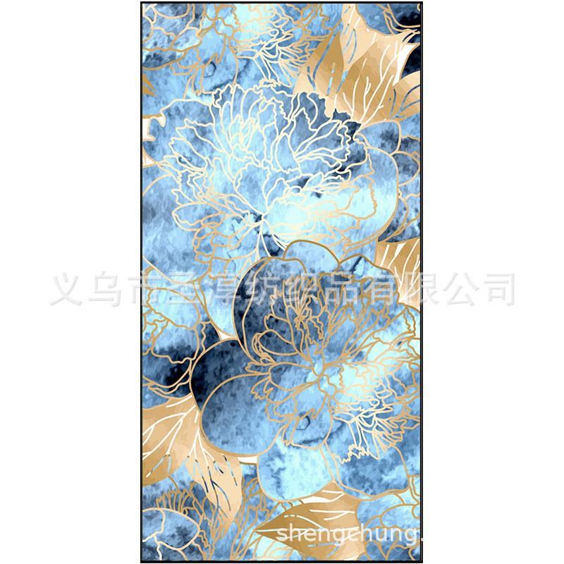 Ultra Absorbent Microfiber Beach Towel 70x140cm Printed Double-Sided Plush Travel Pool Spa Gym Hotel Use