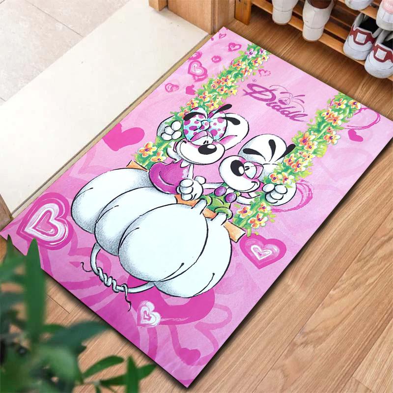 Diddl Carpet Rug for Living Room Bedroom Home Sofa Decoration,Kids Play Non-slip Floor Mat