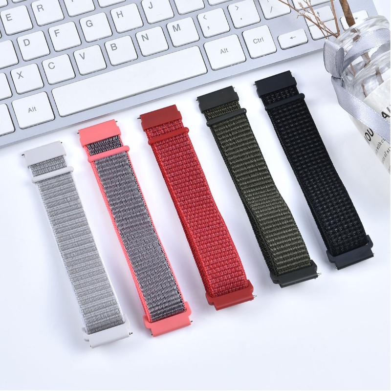 18mm 20mm 22mm Nylon Loop Strap For Huawei Watch GT5 Pro 42mm GT5/4 41mm bracelet wristband Huawei Watch GT5/4/3/2 Pro 46mm Belt