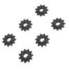 6pcs 11T Teeth 25H Chain Motor Sprockets Inner Diameter 8mm D Hole Chain Sprockets for Electric