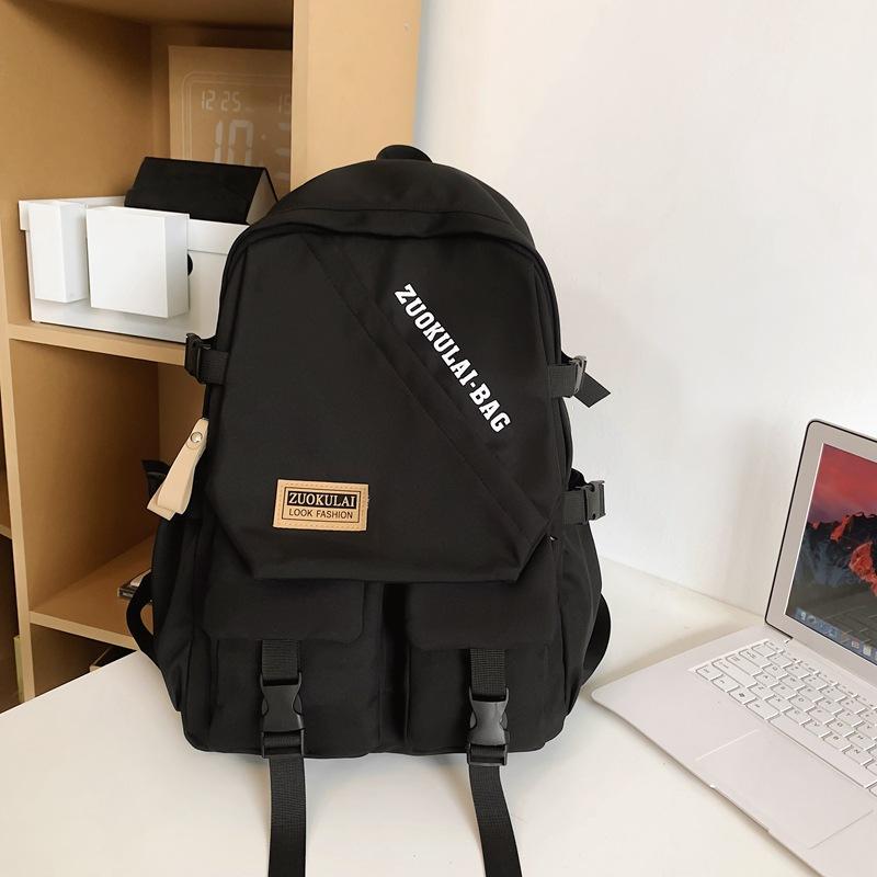 Boys' High value Schoolbags  High School Students' Juvenile Backpacks  and Women's Large Capacity Joker Junior High School Students' Backpacks.