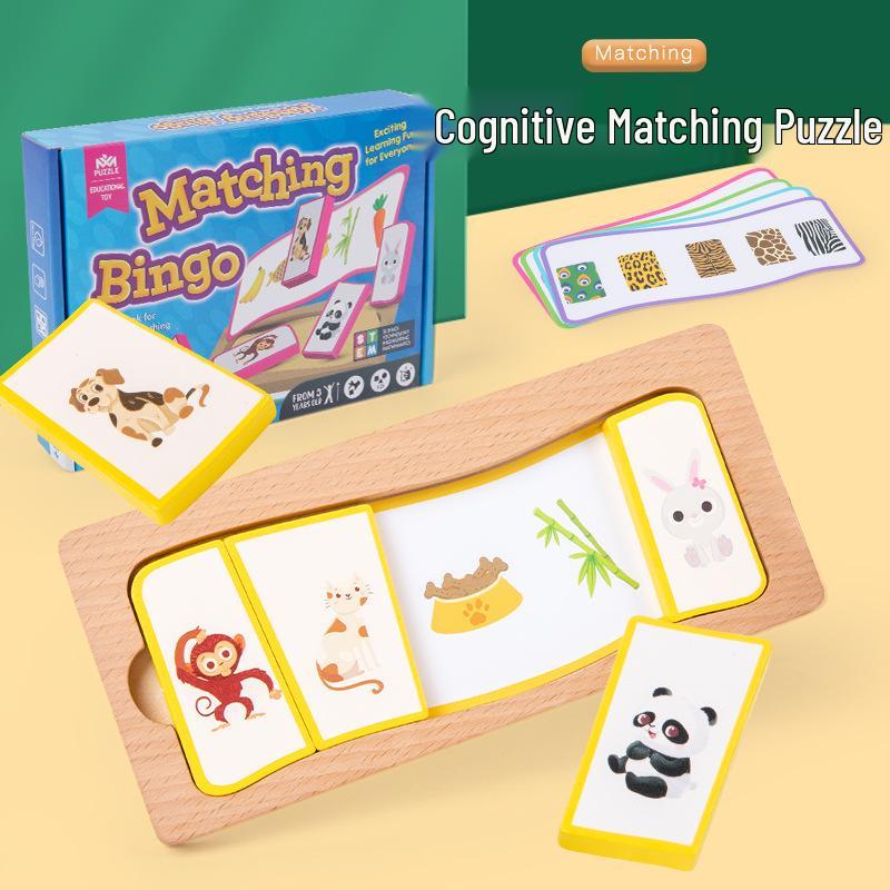 Cross-Border Wooden Cognitive Puzzle for Children s Early Education and Logic Training