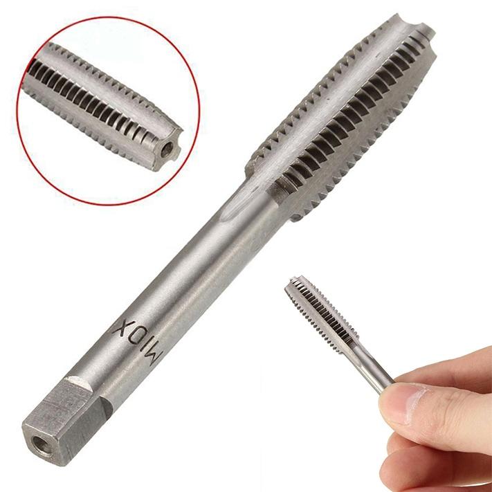 YH 7pcs M3-M12 HSS Metric Tapper Right Hand Thread Tap Tool 0.5mm-1.75mm Pitch