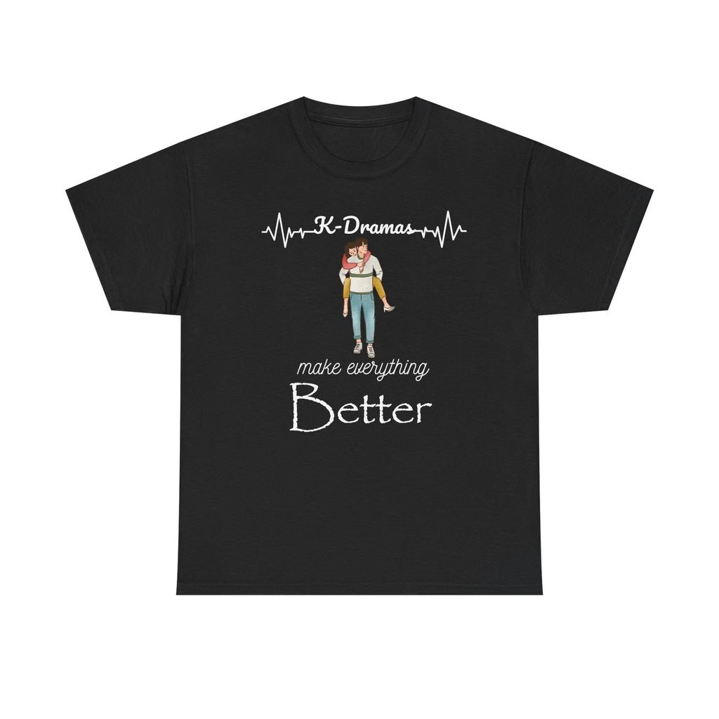 K-Drama Vibes Tee, Gift for Show Lovers, Casual Wear, Movie Night Essential