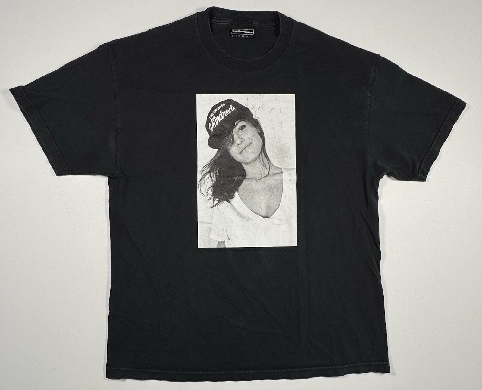 The Hundreds Mens XL Black Adam Bomb Logo Graphic Tee Y2K Skater Unisex T-Shirt S