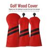 Nuove Copri Teste per Mazze da Golf in Legno a Doppia Striscia Impermeabili (No. 1, 3, 5)