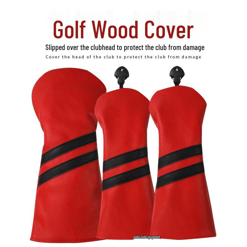 Nuove Copri Teste per Mazze da Golf in Legno a Doppia Striscia Impermeabili (No. 1, 3, 5)