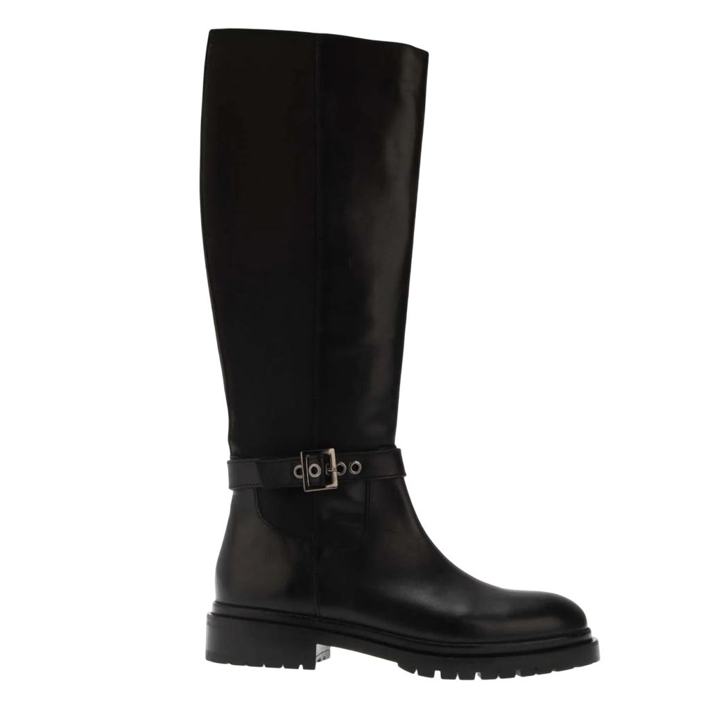 Dune London Femei/Doamne Teller Cizme Casual din Piele până la Genunchi