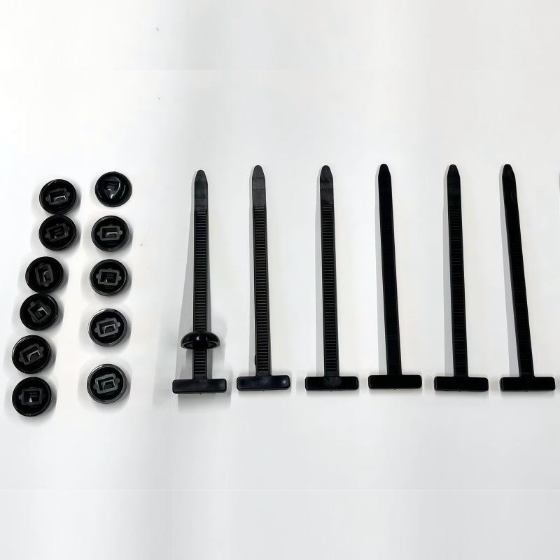 Universal Car Cable Tie Buckle for Fixing Fender, Mudguard, and Trunk Lid