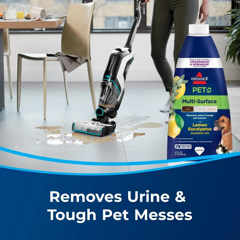 PET Wielopowierzchniowy Płyn do Czyszczenia Podłóg Cytrynowo-Eukaliptusowy Bez Smug Bezpieczny dla Dzieci i Zwierząt Usuwa Trudne Zabrudzenia Skuteczny na Twarde Podłogi Dywaniki