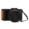64MP Digital Camera HD 4K Photography Portable Compact Camera with 3in Screen 18X Zoom Anti Shake Auto   for Travel