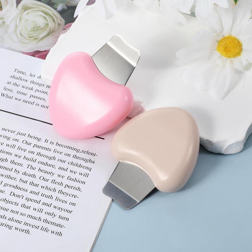 2 PCS Blackhead Remover Scraper Blackhead Remover Tools Deep Cleansing Face Scraper Nose Black Head Removers Silicone Face-Scraper Skin Care Tool