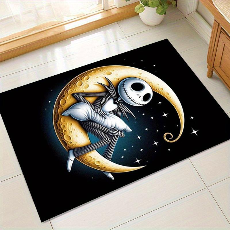 

1pc. Halloween Moon Nightmare Before Christmas Home Office Chair Rug Outdoor Gift Carpet Decorz049082 60cm by 90cm