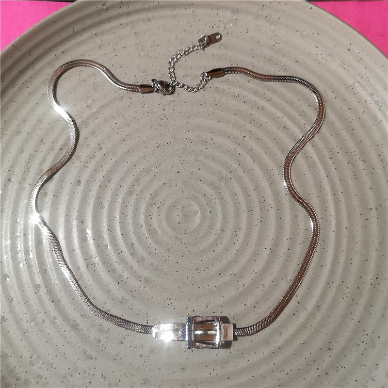 Punk Star Spiked Metal Chain Choker Necklace For Women Men Gothic Harajuku Personalized Neck Decoration Statement Grunge Jewelry