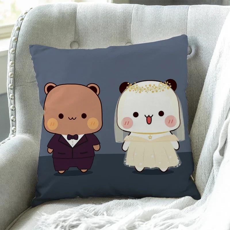 Pillowcase Bubu Dudu 45x45cm Home Decor Cushion Cover Sofa Bed Car Cushion Cover Halloween Christmas