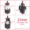 Motorcycle modified Universal Case For Maikuni Black PWK Carburetor KR150 21MM 24MM 26MM 28MM 30MM 32MM 34MM with Power Jet