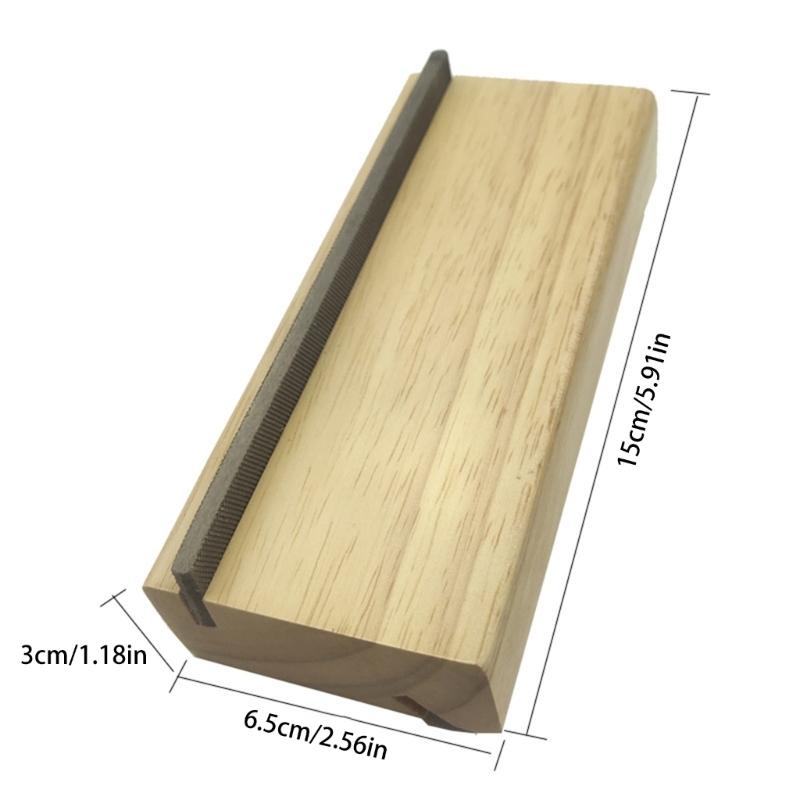 Guitar Fret Beveling File 35/90 Degree Fret End Beveling File Maintenance Tool for Guitar Fret End Dressing Luthier Tool