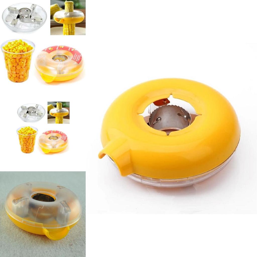 Effortless Kitchen Corn Cob Kerneler Peeler Remover Cutter With Timeless Design