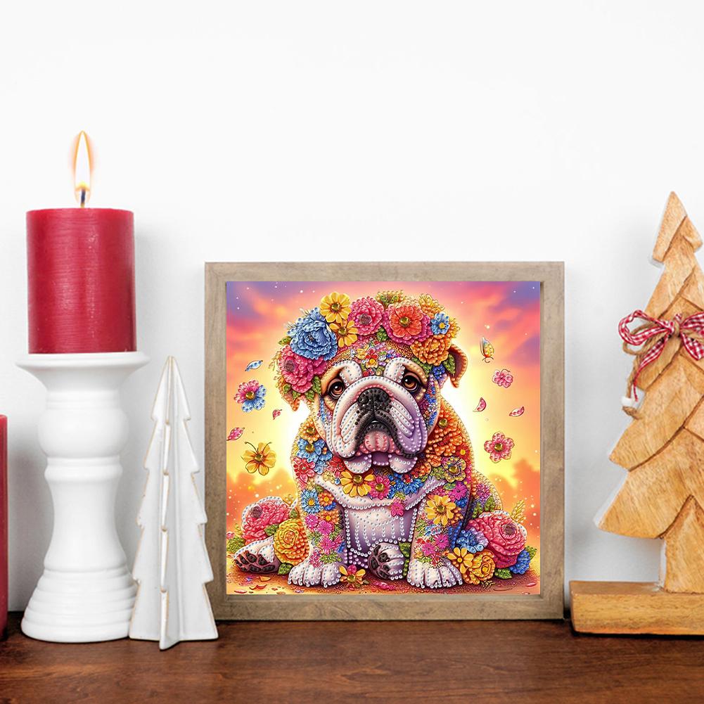 5D DIY Teilweise Speziell Geformter Bohrer Diamantmalerei Set Tier Hausdekoration