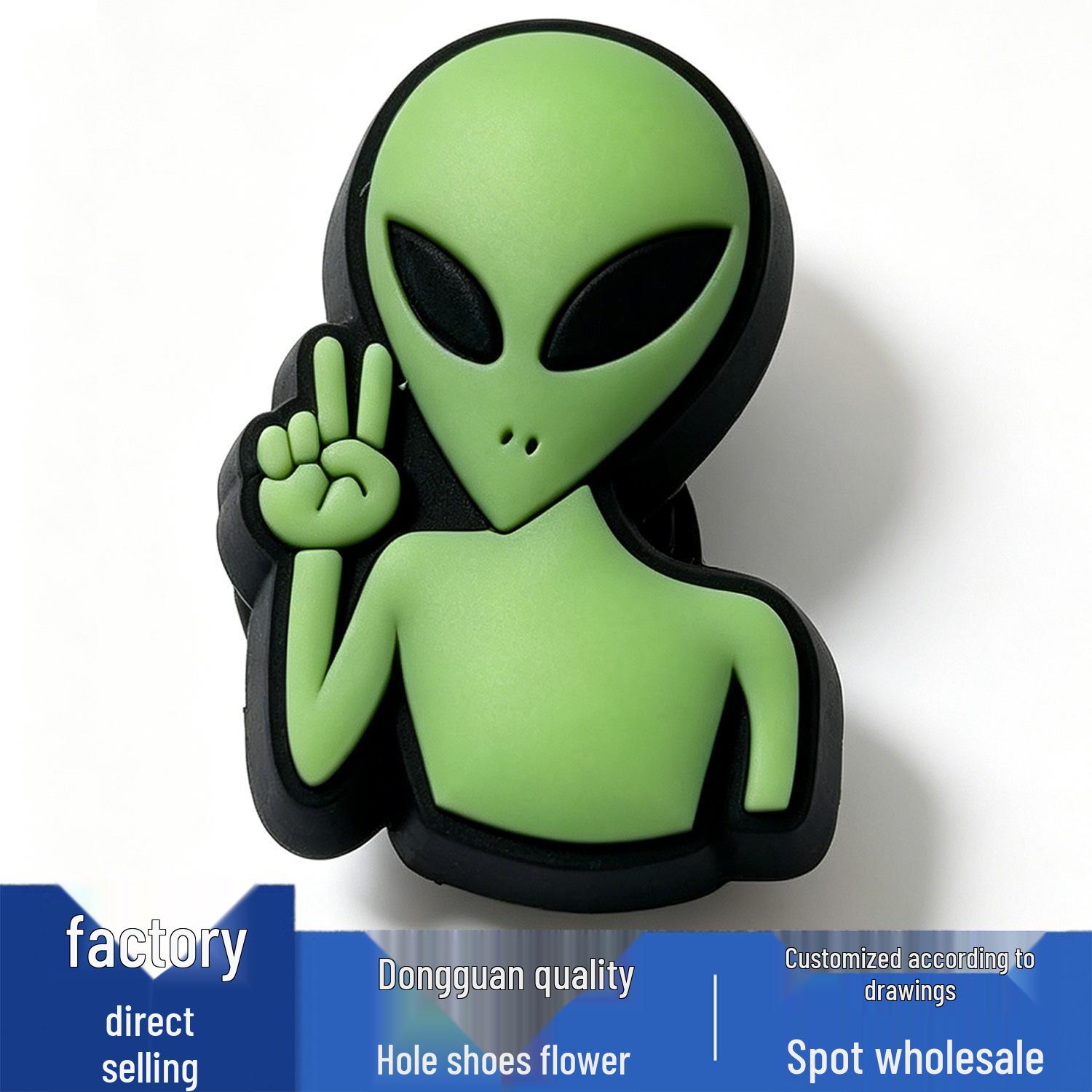 Alien Series Flower Charms - Cute & Cool Crocs Shoe Toppers